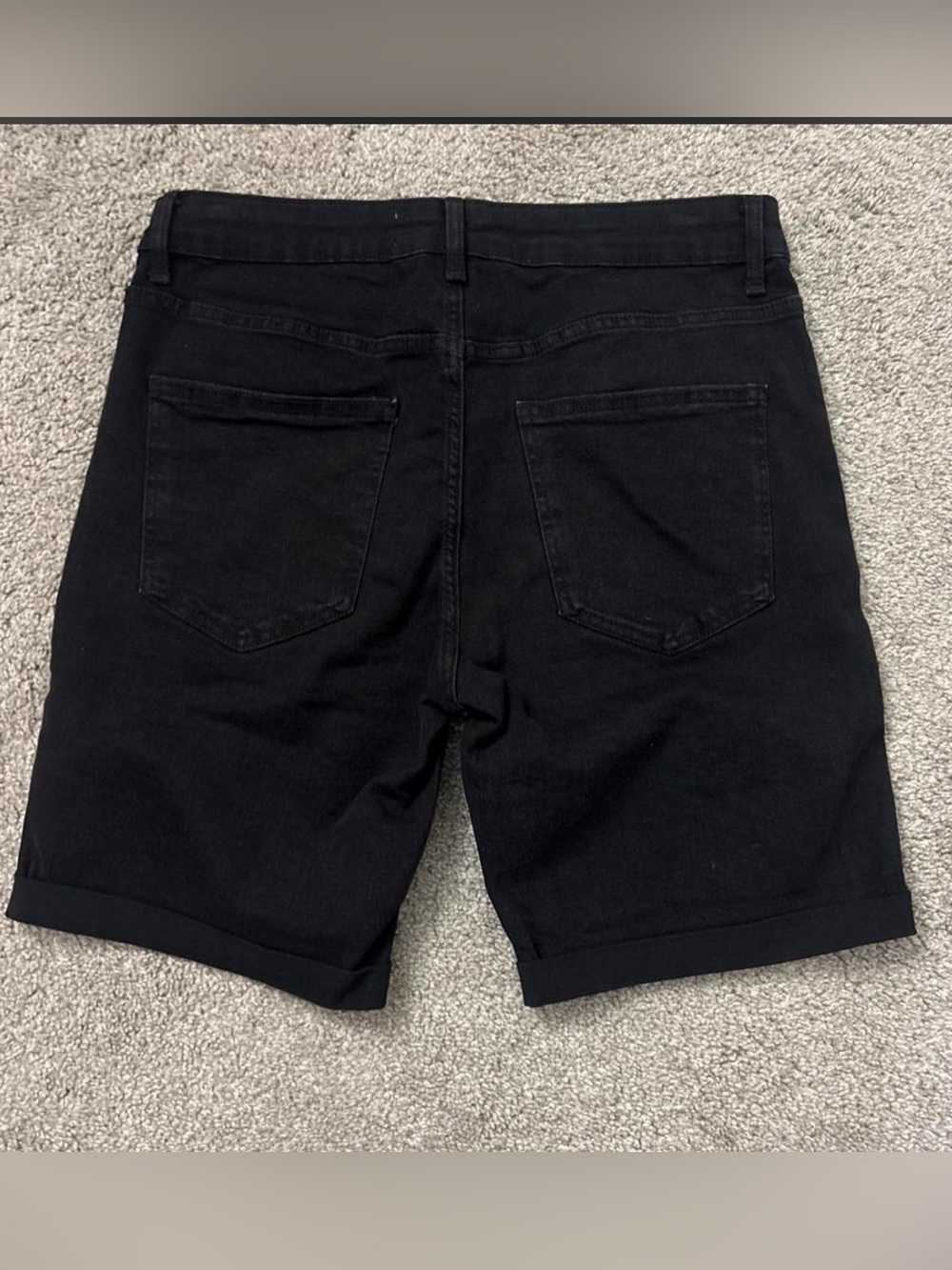 NWOT Berksha Black Shorts- Size 32 - Picture 3 of 5